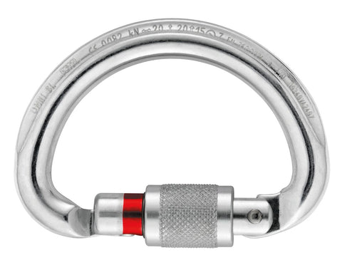 Petzl Omni Carabiner - Screw-lock