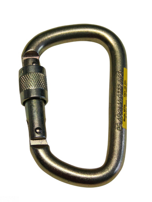 Steel Carabiner C772 Screw Gate Steel